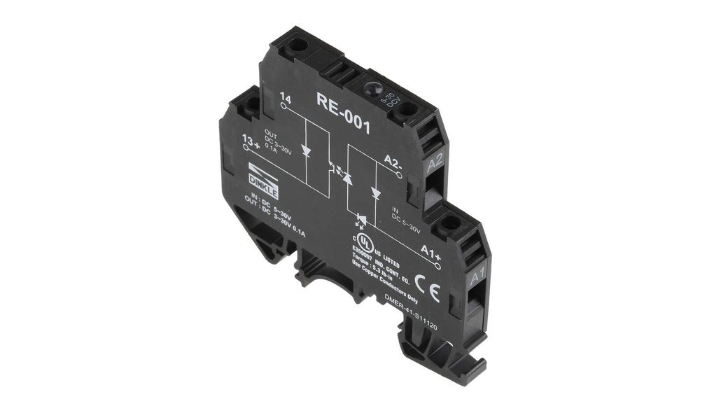 Halbleiterrelais, 100mA, 30V, Schraubklemme